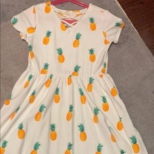 Forever 21 girls pineapple dress